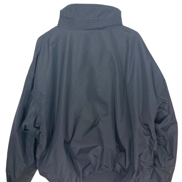 Vintage Columbia Block Island Ferry Jacket Mens XXL Black Fleece Lined Nautical - Picture 12 of 12